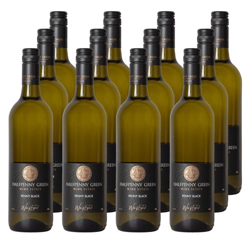 Case of 12 Halfpenny Green Penny Black 75cl White Wine